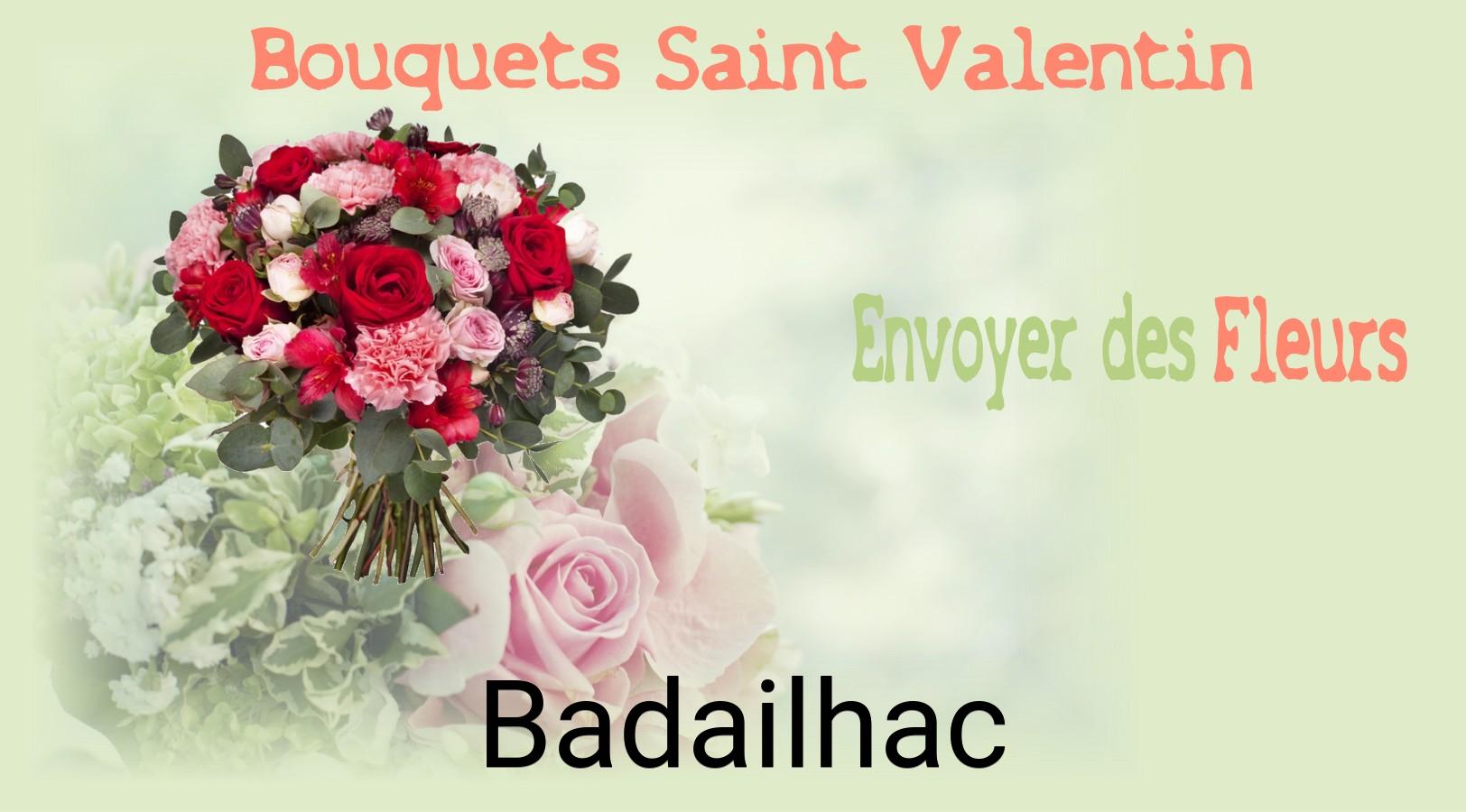 Roses de Saint-Valentin livrées à Badailhac